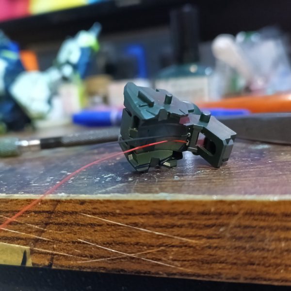 今回は台座を使うので足首からのスタートです☝️（4枚目）