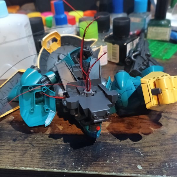 上半身、テスト点灯バッチリでした😁👍‼️（2枚目）