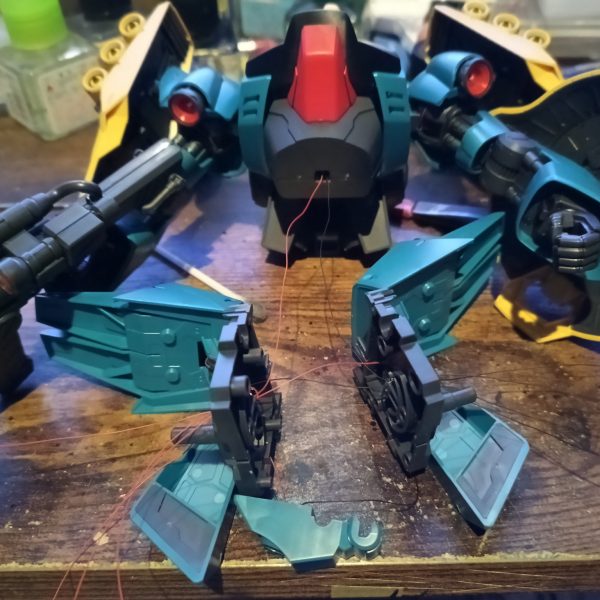 上半身、テスト点灯バッチリでした😁👍‼️（6枚目）