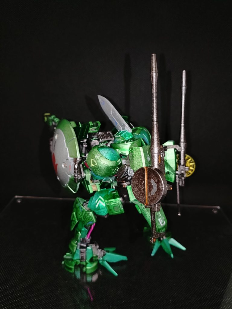 コレはコレで味が出てヨシッ(塗り直しメンドイ)ここまで見て下さりありがとうございます！多分今年最後の完成品投稿になります（笑）そんなわけで皆様良いお年を(^_^)ﾉｼ←気が早い