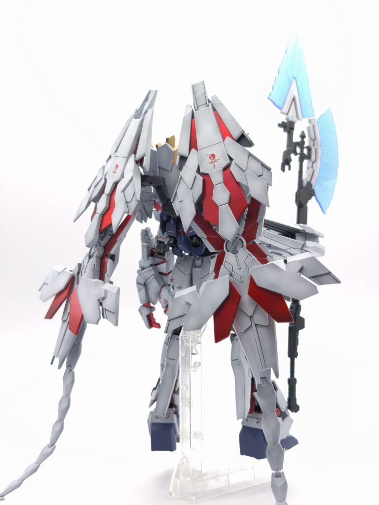 背面、サイコフレーム面積が多く綺麗です。