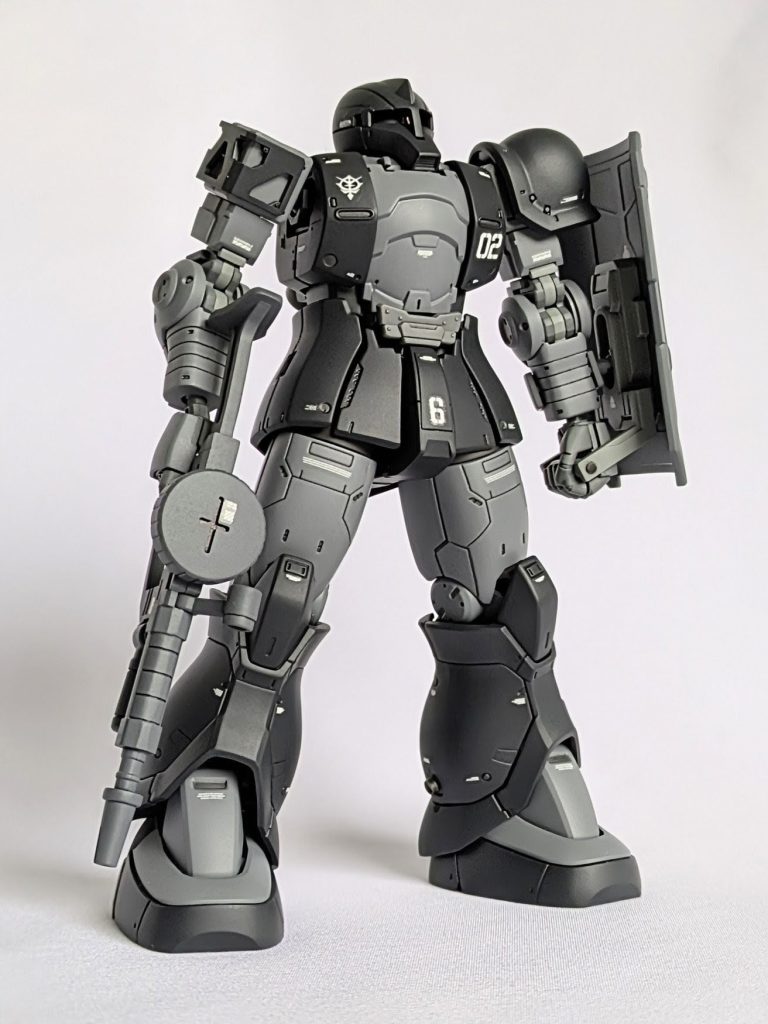HG ザクI (キシリア部隊機)–2枚目/制作者：ガノー