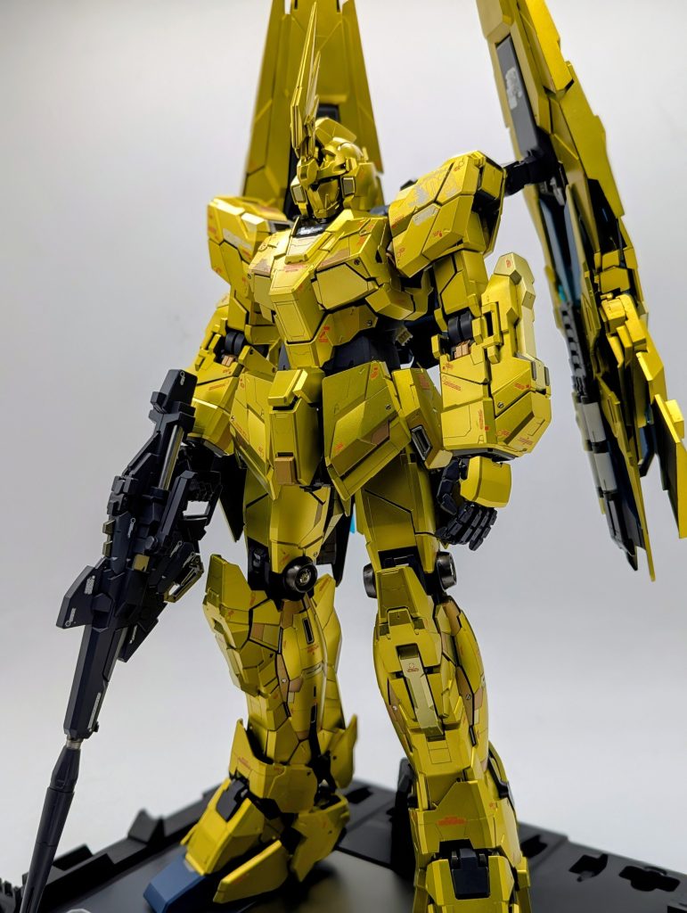 PGユニコーンガンダムフェネクス　メッキ剥がし 全塗装–5枚目/制作者：kenshira0123