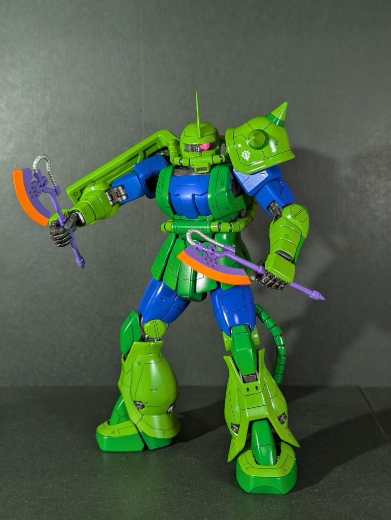 ダブルトマホーク仕様です、近接武闘派💪