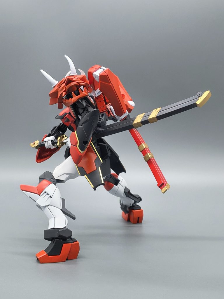 可動域はほぼそのままです。