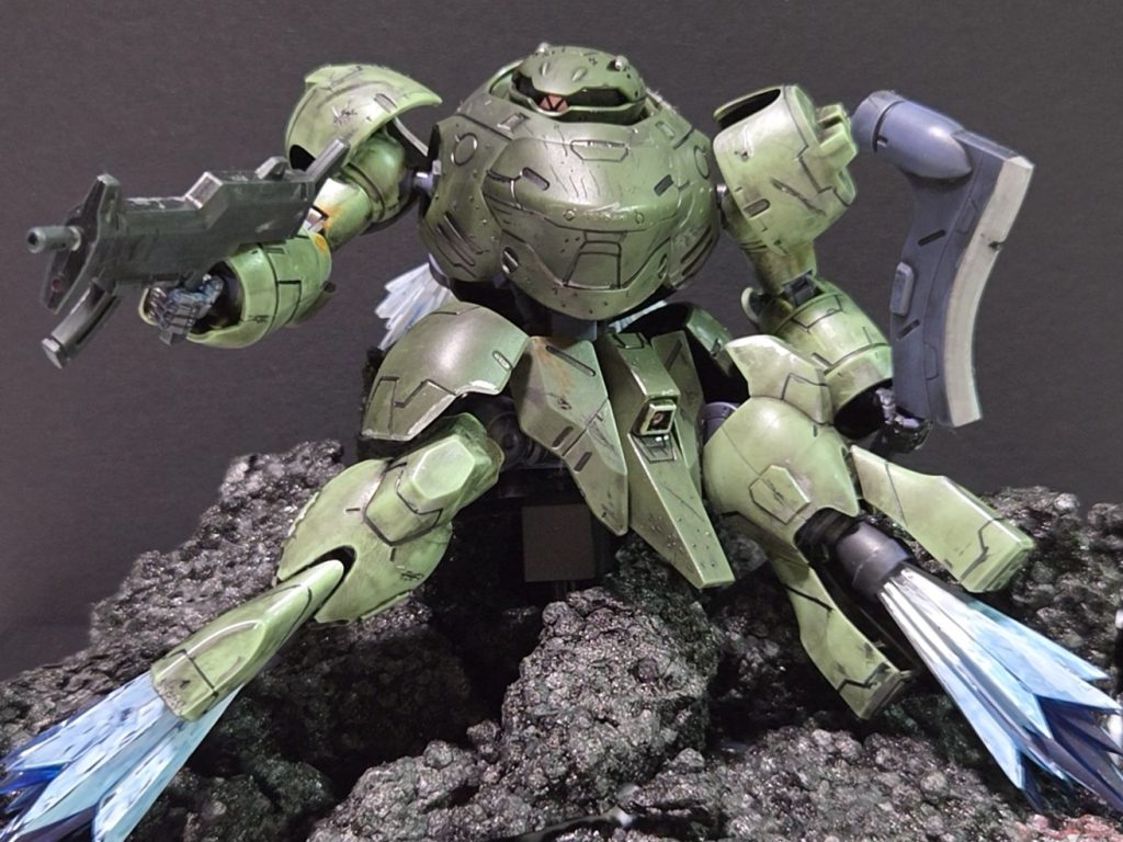 ウェザリングとダメージ全体に入れて