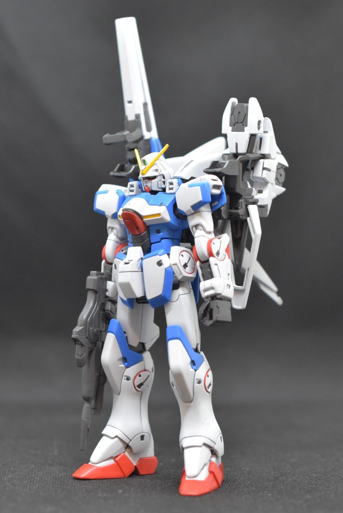 デカールを入れる前になります。デカールはスジボリ堂やハイキューパーツのモノを利用して、貼り付け量は抑えめにしています。