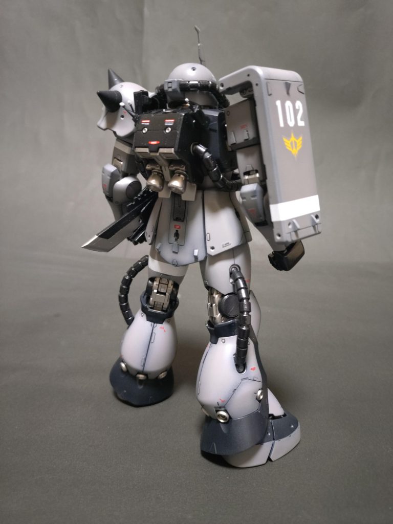 ふくらはぎ回りのディテールが甘いか？この辺のディテールがイマイチ、イメージ出来ないのが今後の課題かなぁ？