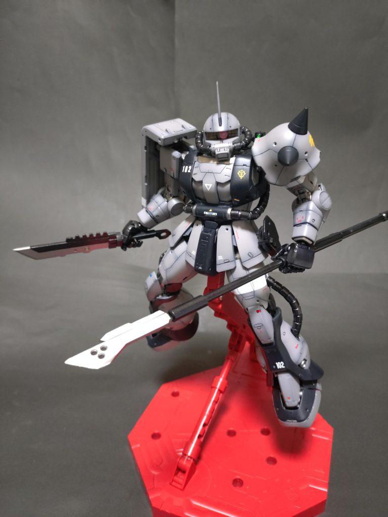 《MS-06S イワモト中尉機》–6枚目/制作者：のぴお