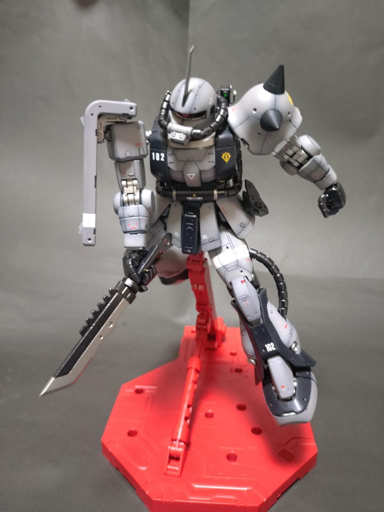 《MS-06S イワモト中尉機》–7枚目/制作者：のぴお