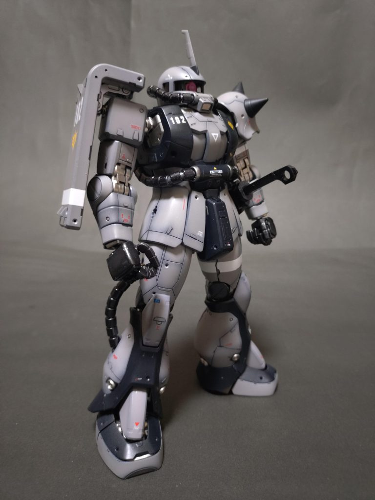 《MS-06S イワモト中尉機》–5枚目/制作者：のぴお