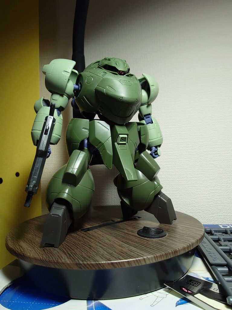 仮組みの状態だとモブ感がすごい!