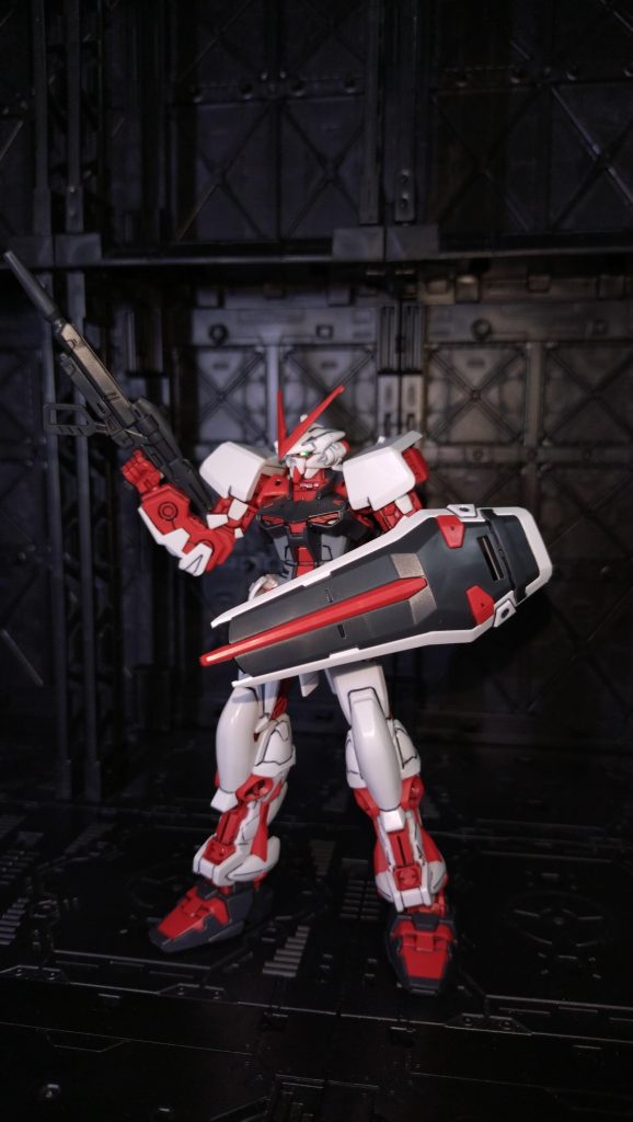 ガンダムアストレイ レッドフレーム (フライトユニット装備)–4枚目/制作者：Tk-シカ