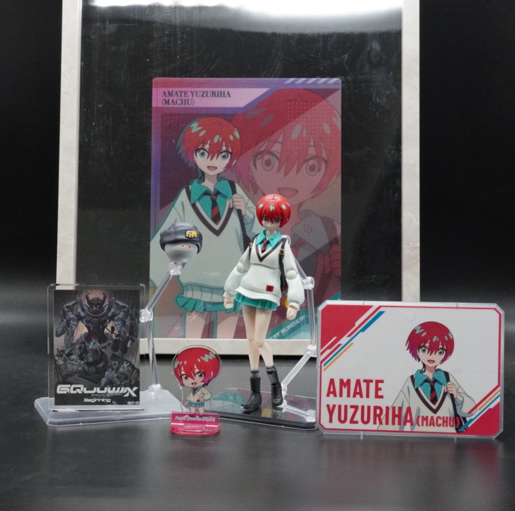 マチュのグッズと撮影。これが、やりたかった(^^)次は、ニャアンを作ってみたいです(^^)