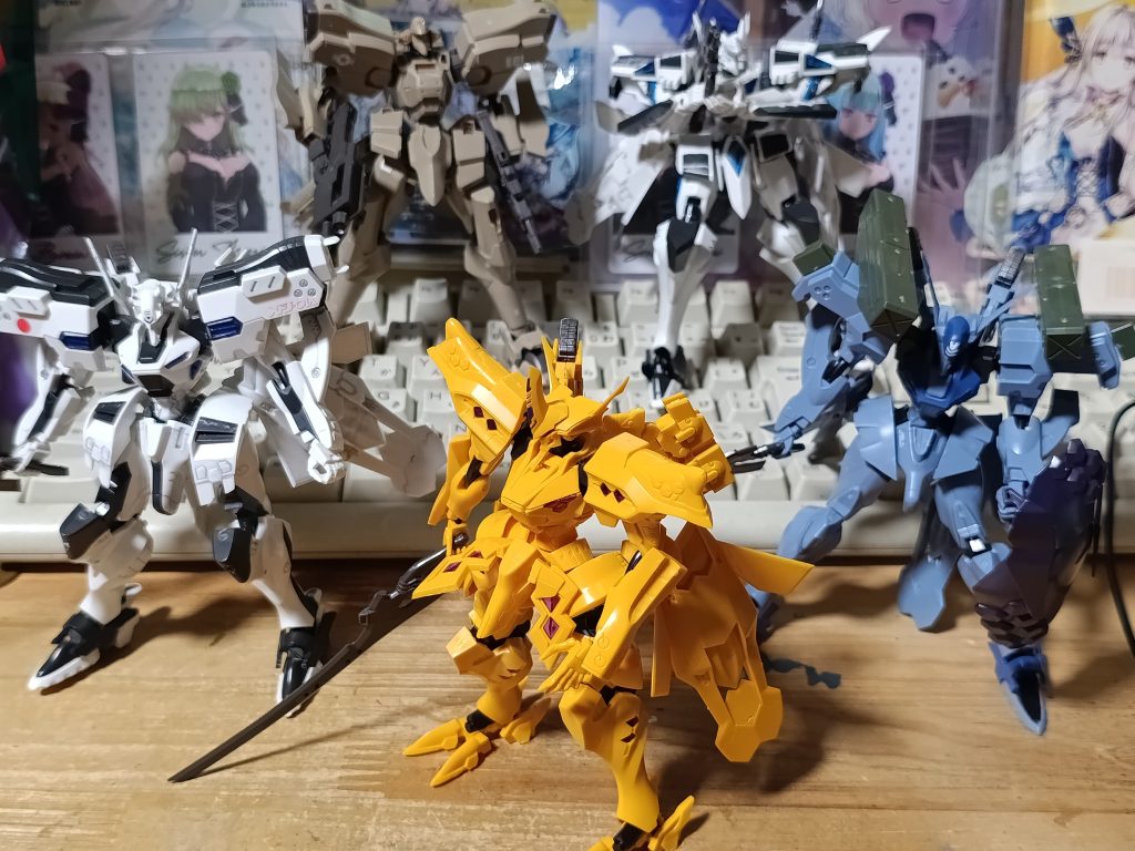 以上マブラヴのプラモもっと増やしたいけどなかなか売ってないのがかなり残念(´；ω；｀)ストライクイーグルが6000円で売られてるけど高すぎて買えない_(┐「ε:)_