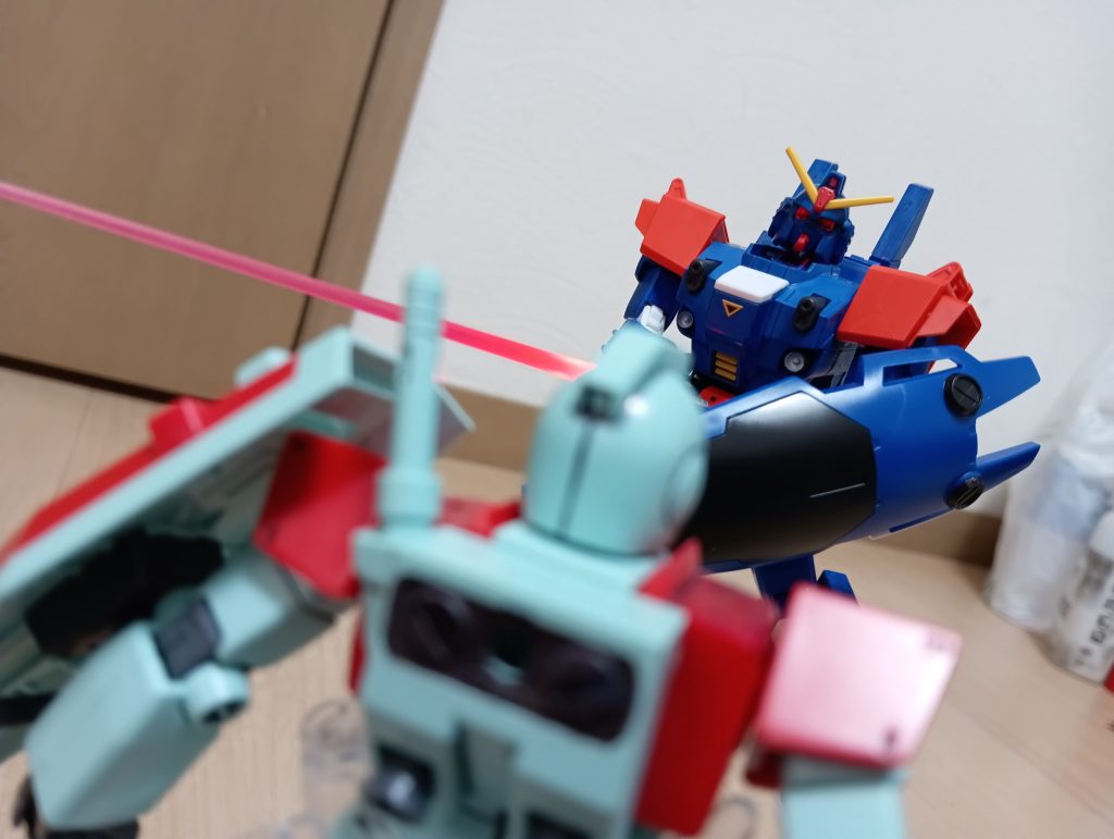 青い機体ってカッコいいですよね