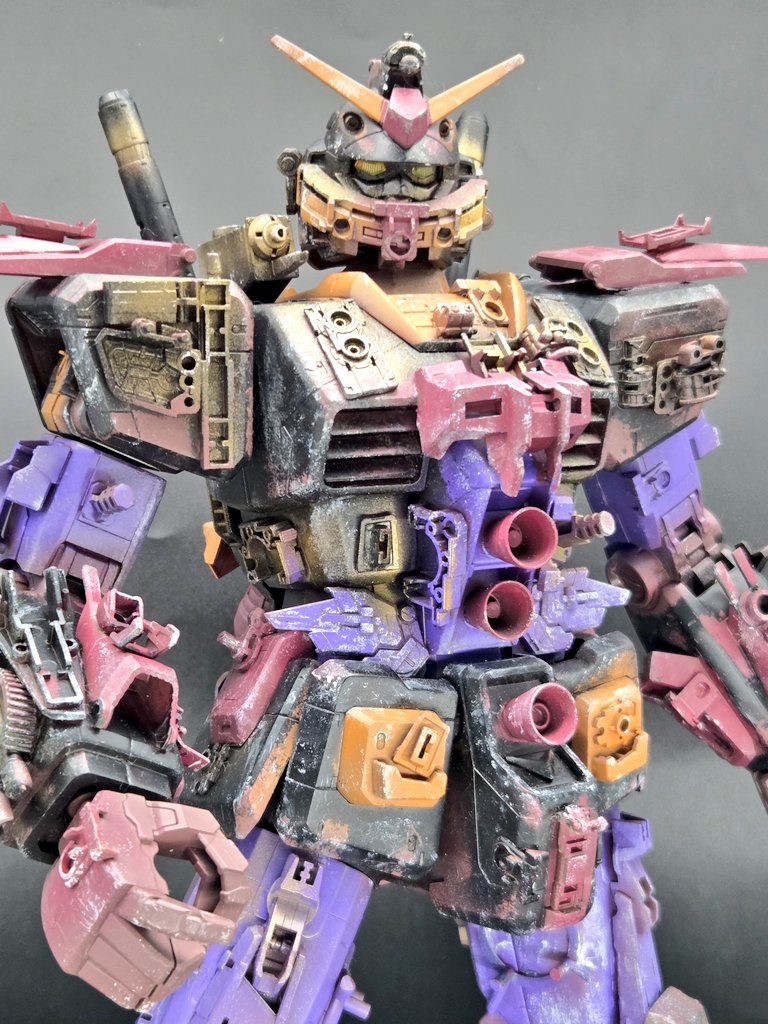 ケープ剥がしや、ウェザリングドライブラシで情報量Up!