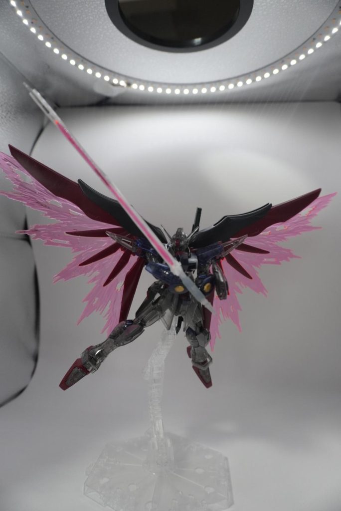 【素組】デスティニーガンダムクリアカラー–2枚目/制作者：PANDAMAN01