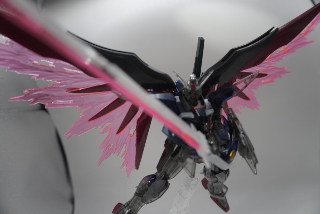 【素組】デスティニーガンダムクリアカラー–3枚目/制作者：PANDAMAN01