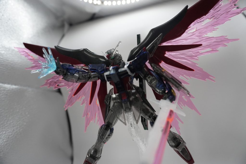 【素組】デスティニーガンダムクリアカラー–4枚目/制作者：PANDAMAN01