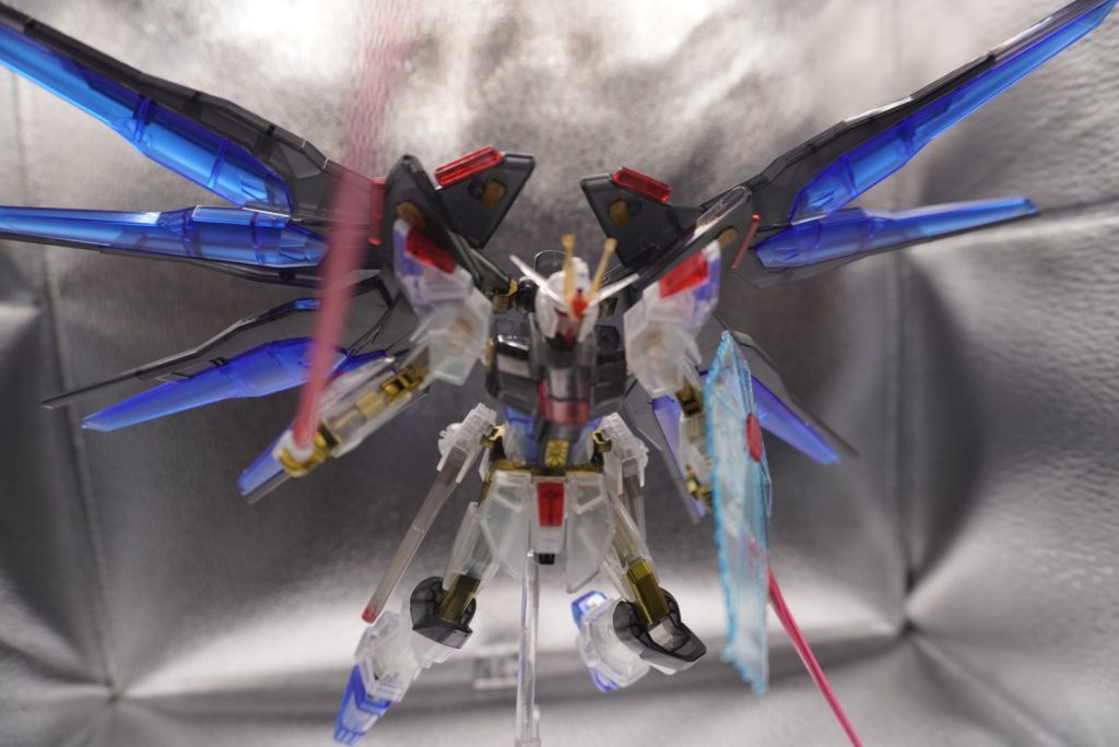 『素組』ストライクフリーダムクリアカラー–2枚目/制作者：PANDAMAN01