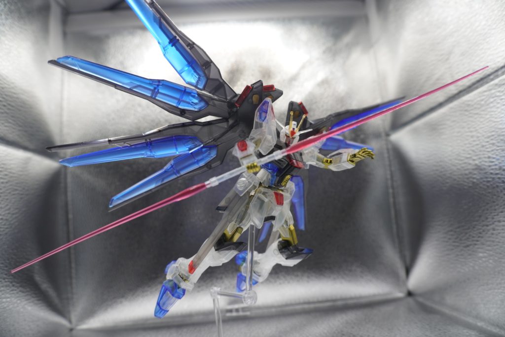 『素組』ストライクフリーダムクリアカラー–4枚目/制作者：PANDAMAN01