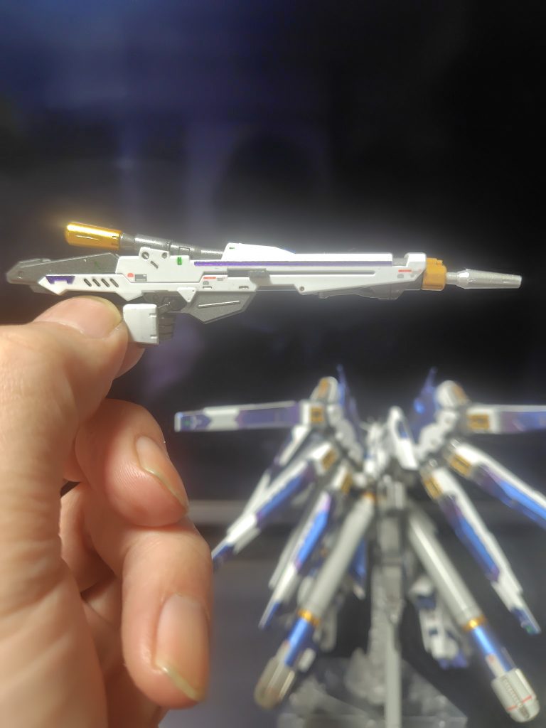 ライフルはいい出来だと自分では満足です