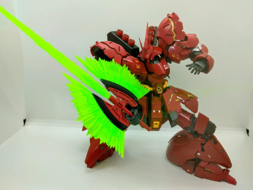 サザビーは個人的にはとても好きなMSのうちの一機ですジオン系MSの中では1番好きまであると思います