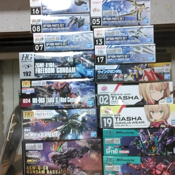 現在の積みプラ