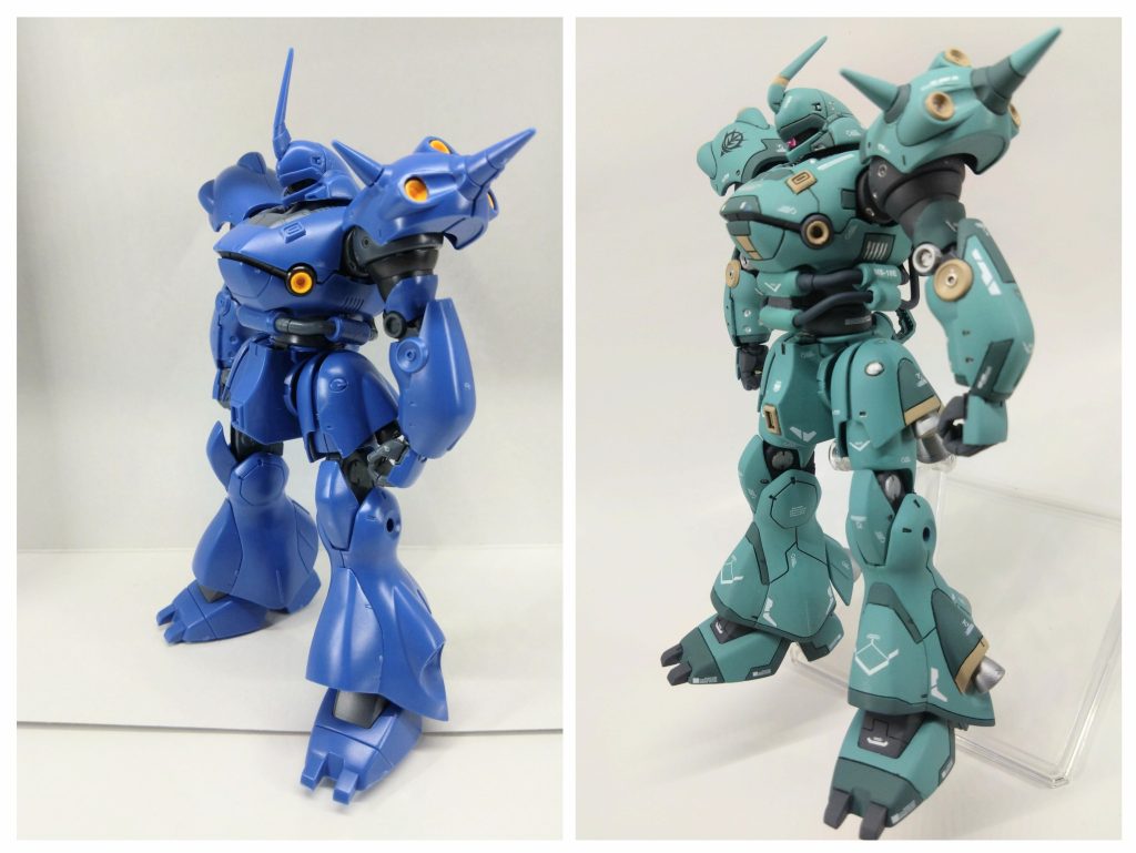 比較②ここでは腰の長さを見てほしいです。アンテナは好みが分かれそうです。