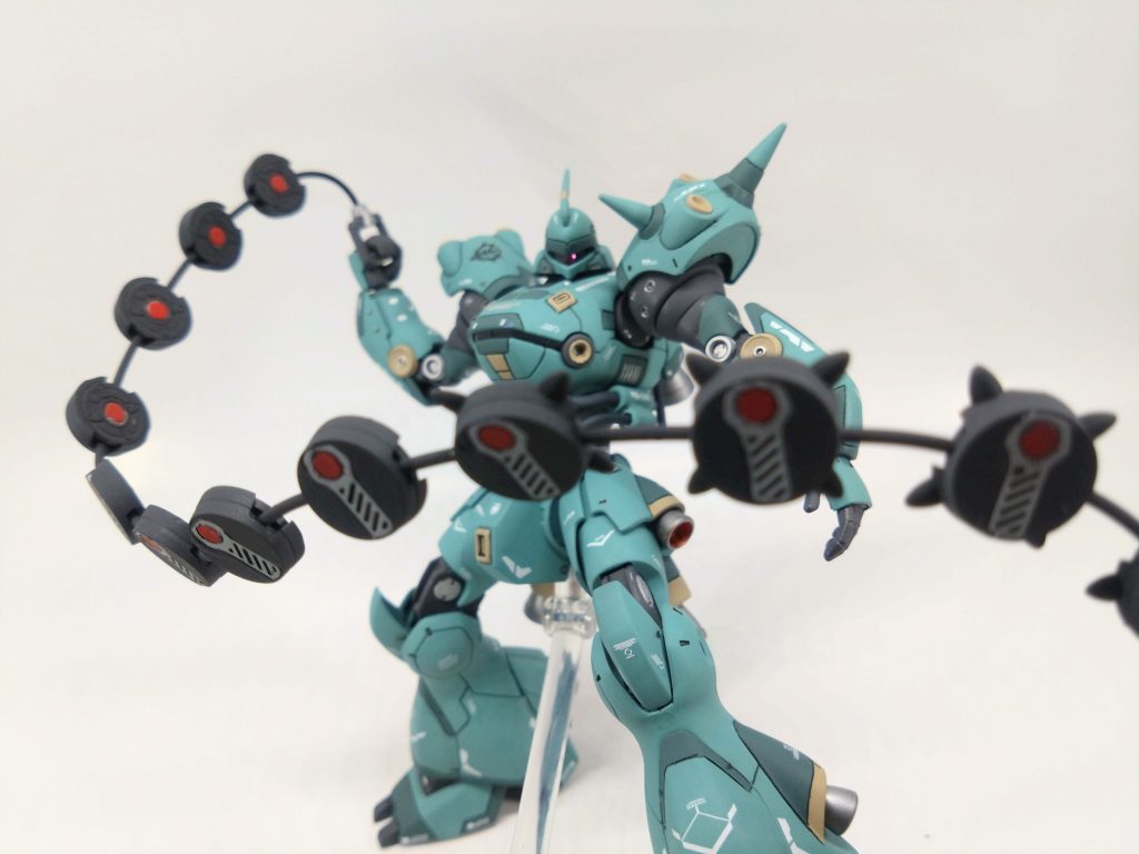 チェーンマインも頑張って塗り分け⋯ましたが超ヘタクソですので御愛嬌です。だんだん武器が減っていく。