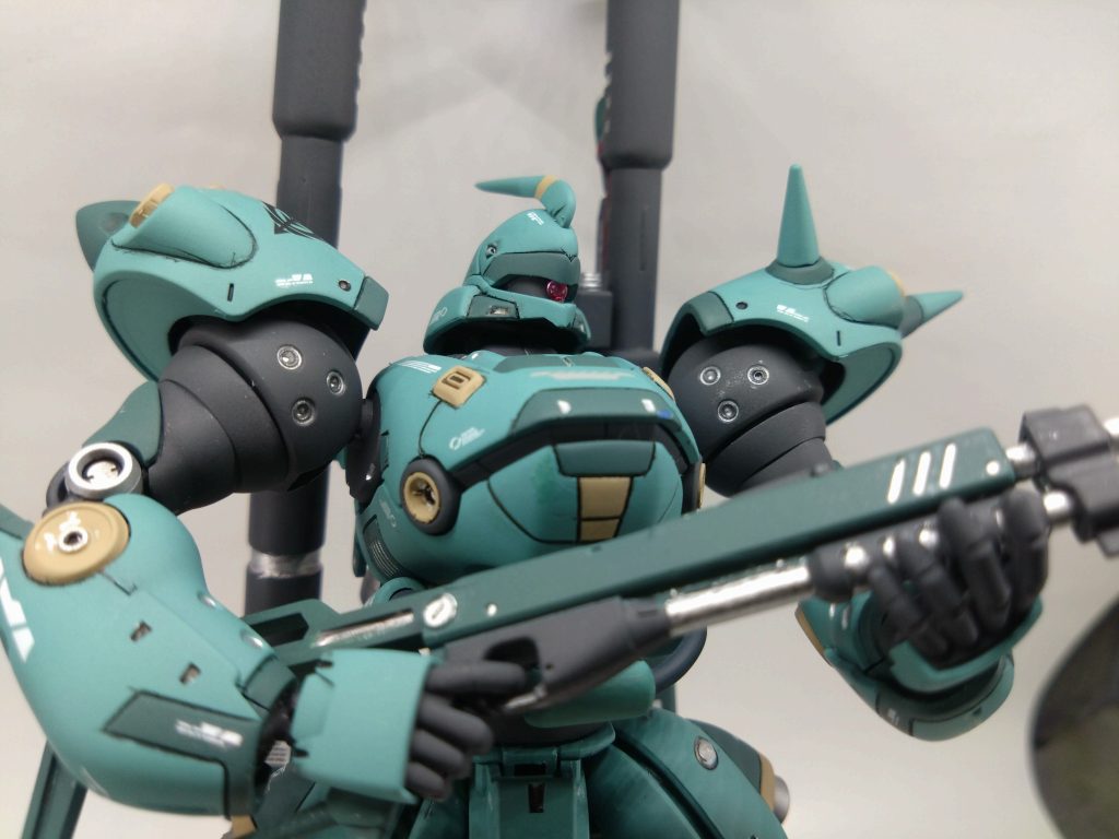 ショットガンも塗り分けました。