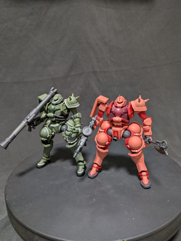 1/144HGシャア専用ザク(GQ）–8枚目/制作者：G.ボーイ