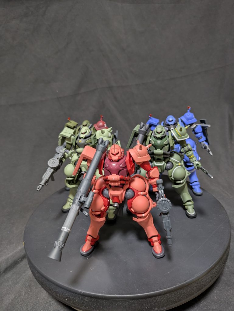 1/144HGシャア専用ザク(GQ）–9枚目/制作者：G.ボーイ