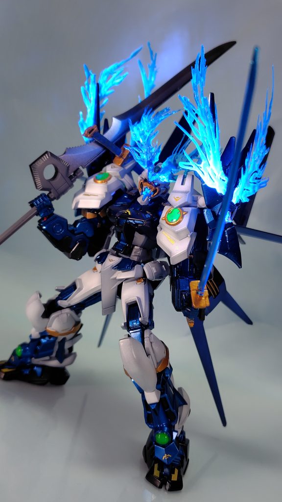 作品名：君の名は…<p>自分の名前決める時、悩んだんですよねぇ。今の「バナナ味・リンクス」か「北島ジャブ郎」か。どっちが良いですかねぇ？…あ、写真はコンテストに出したヤツのフル装備です。</p>
