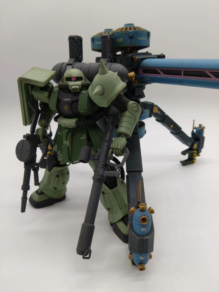 この頃は、素組→墨入れ→部分塗装→付属デカール→つや消しトップコート→ウェザリング→終了　で凄い満足していた時代でしたね。