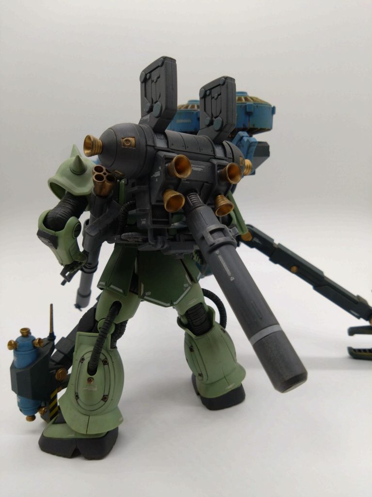 バックショットバックパックとか各部のスラスターとか動力パイプとかサンダーボルトって感じで良いですよね(*´ｪ`*)