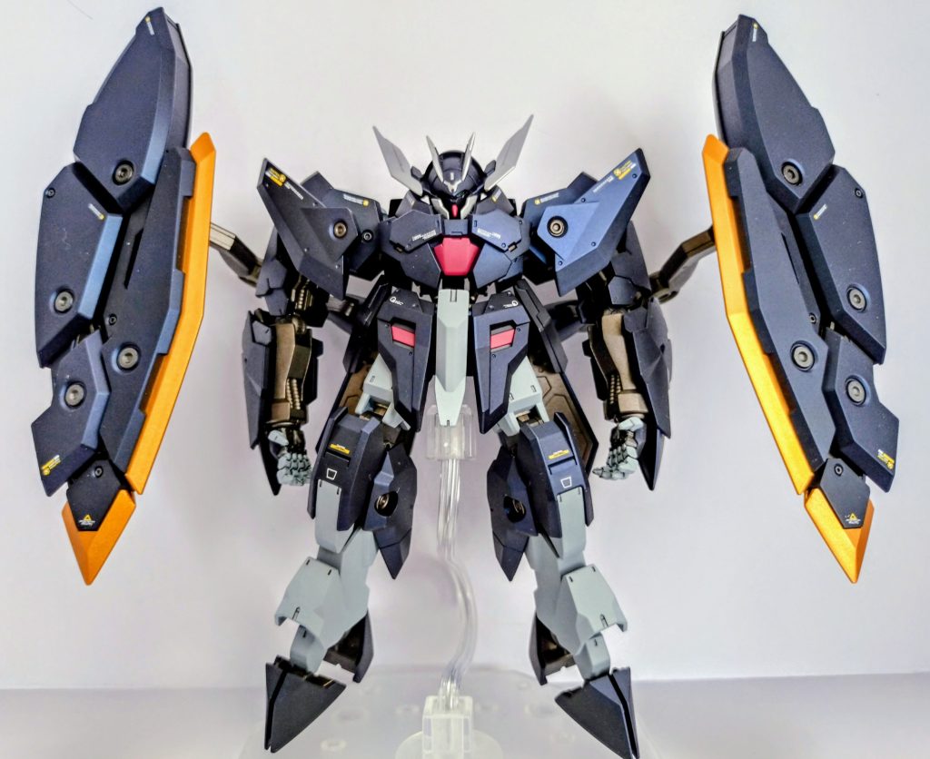 つや消しで塗装プリズムブルーブラックとブリオンゴールドのメリハリがお気に入りです😀