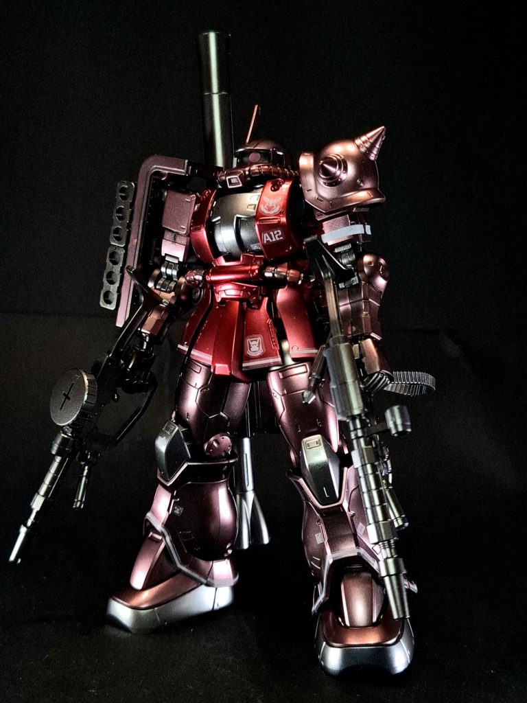HG シャア専用ザクII (THE ORIGIN版)–9枚目/制作者:鈴木 克海