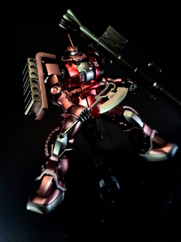 HG シャア専用ザクII (THE ORIGIN版)–8枚目/制作者:鈴木 克海