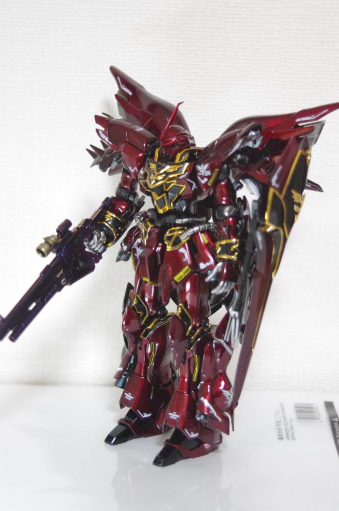 シナンジュRGはレッド重厚感のあるキャンディ塗装