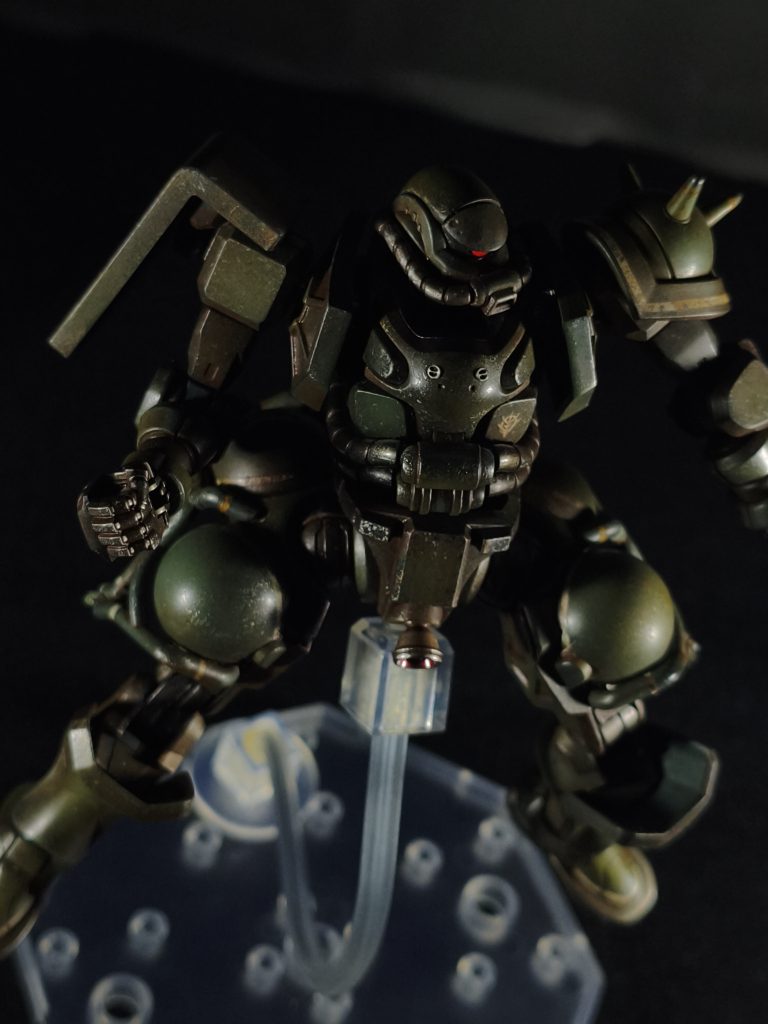 HG ザク（GQ）ウェザリング仕上げ–6枚目/制作者：Silva21