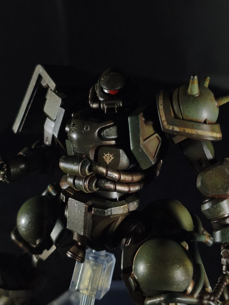 HG ザク（GQ）ウェザリング仕上げ–8枚目/制作者：Silva21