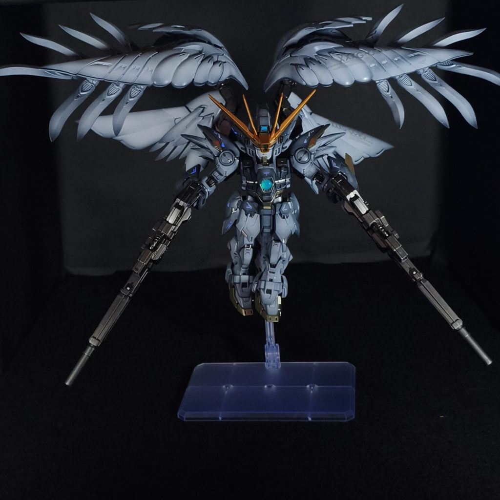 MGSD ウイングガンダムゼロ EW スノーホワイトプレリュード–3枚目/制作者：Silva21