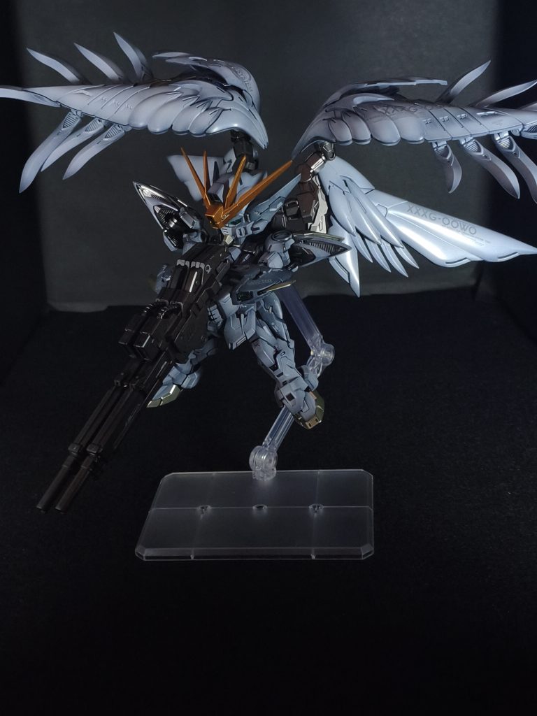 MGSD ウイングガンダムゼロ EW スノーホワイトプレリュード–4枚目/制作者：Silva21