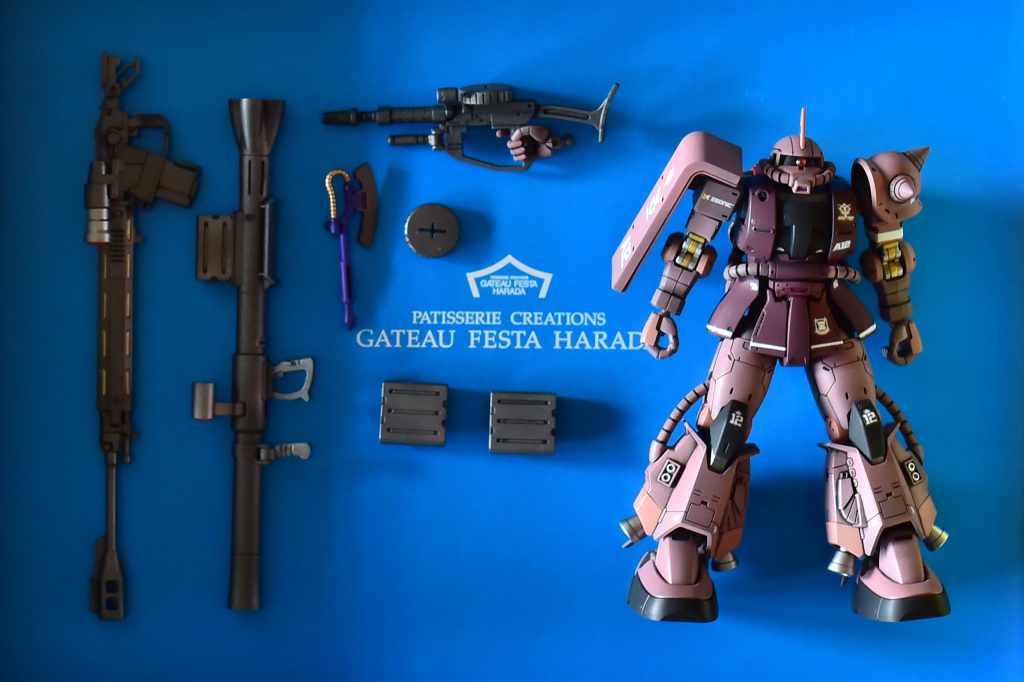 武装も多め(zaku-kao2)