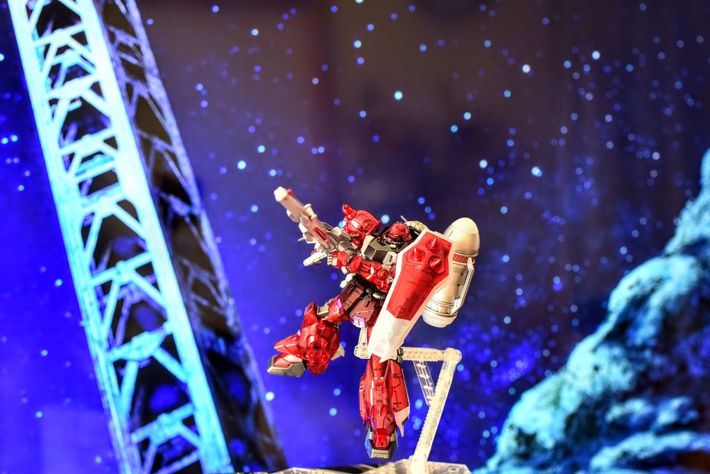 ガナーウィザードを装備し、高エネルギー長射程ビーム砲 M1500オルトロスで狙い撃ち。そしてルナマリアの可愛さに私も狙い撃たれました。