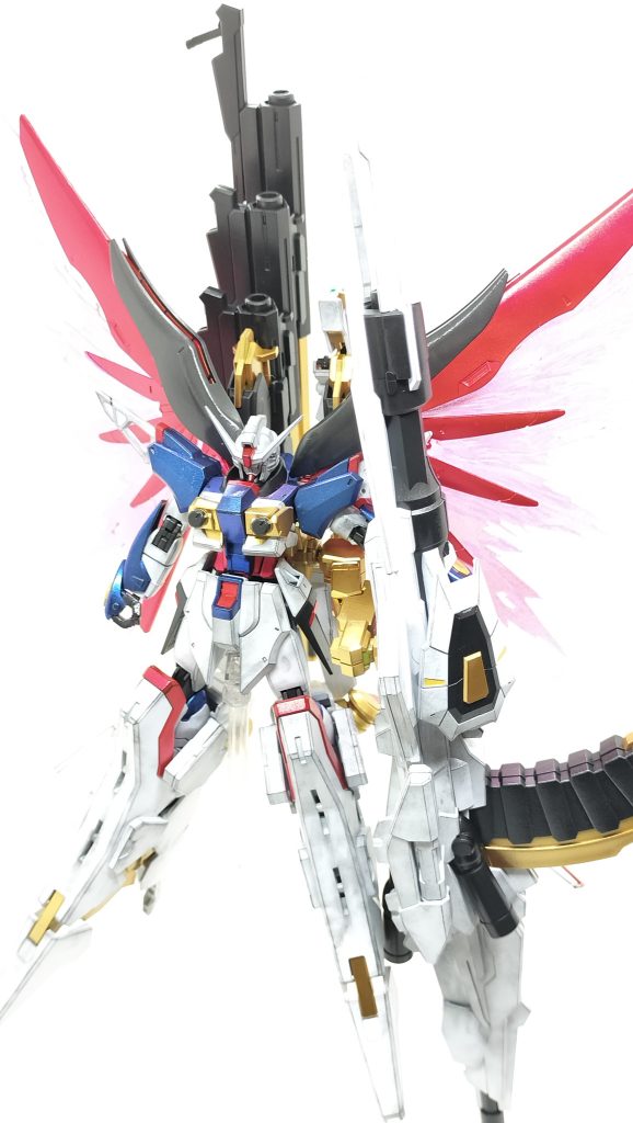 デスティニーガンダムSpecⅡ ＆ ゼウスシルエット–6枚目/制作者：かえる