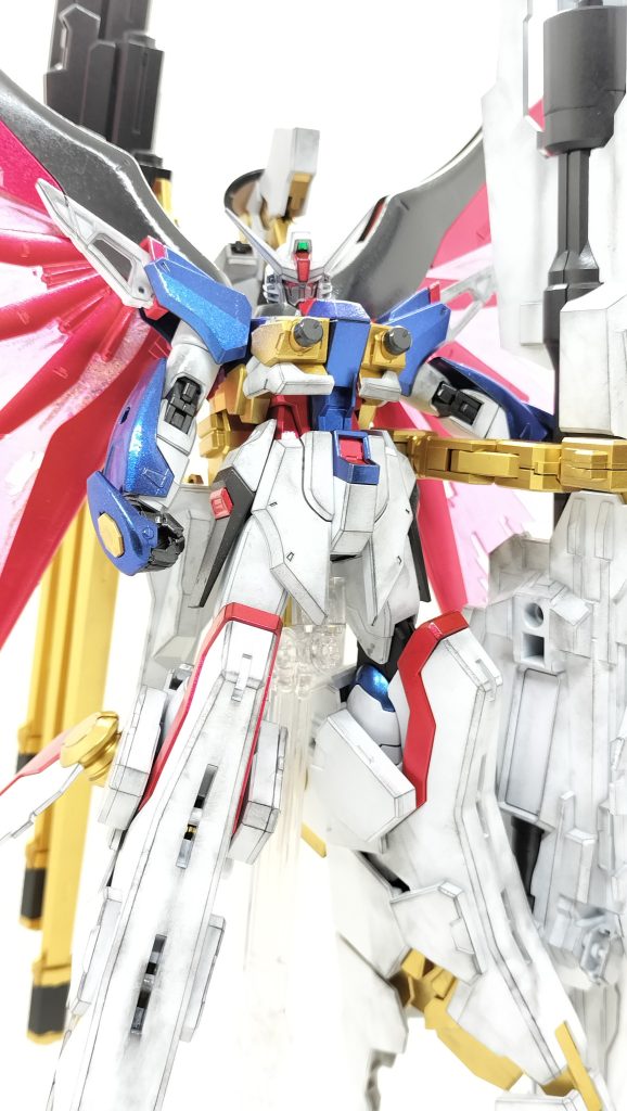 デスティニーガンダムSpecⅡ ＆ ゼウスシルエット–5枚目/制作者：かえる