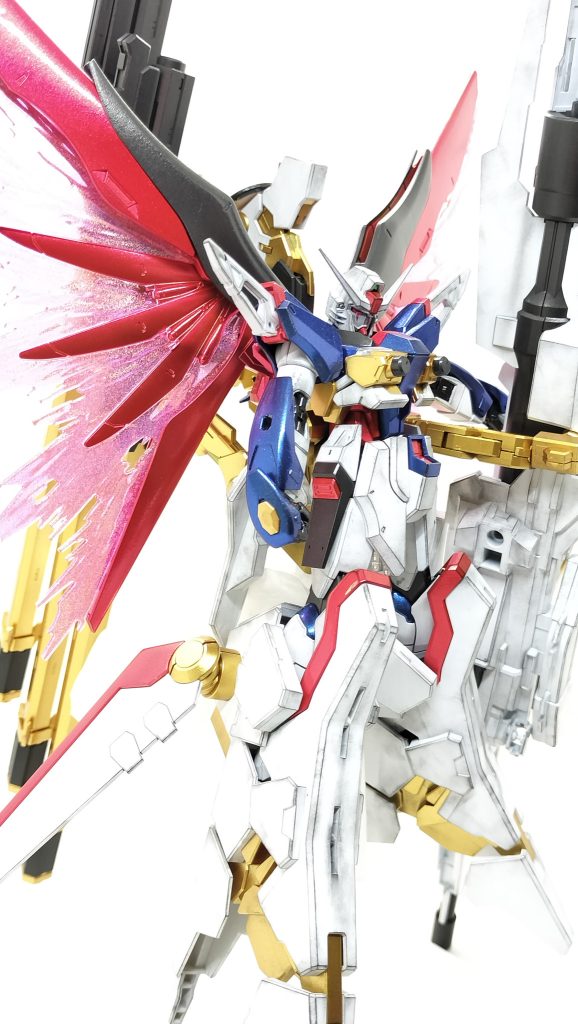 デスティニーガンダムSpecⅡ ＆ ゼウスシルエット–3枚目/制作者：かえる